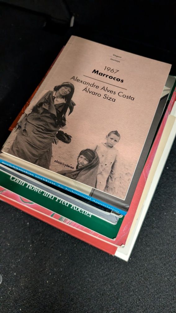 Livros e revistas de arquitetura