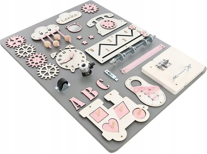 Duża Tablica Manipulacyjna Sensoryczna Alfi