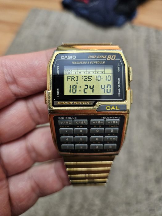 Casio DBC-800 vintage z kalkulatorem