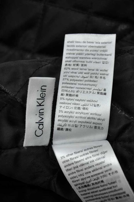"Calvin Klein". Шерсть. Полупальто пальто. Размер L. Недорого.