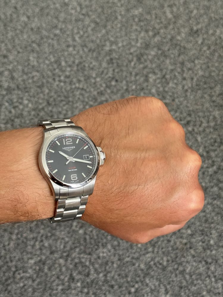 Nowy zegarek Longines Conquest V.H.P. 43mm gwarancja