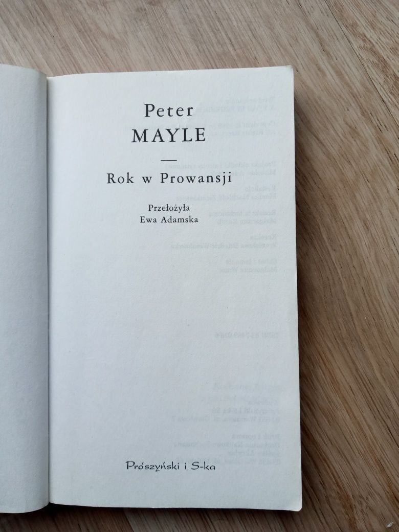 Rok w Prowansji, Peter Mayle