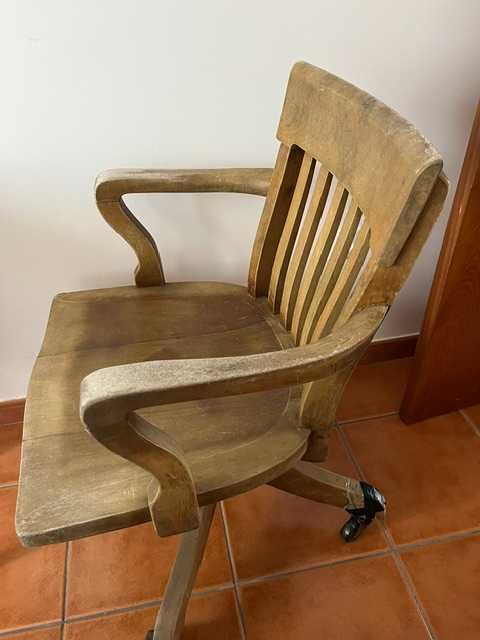 Cadeira de Madeira, 1950s H. Krug Furniture Company