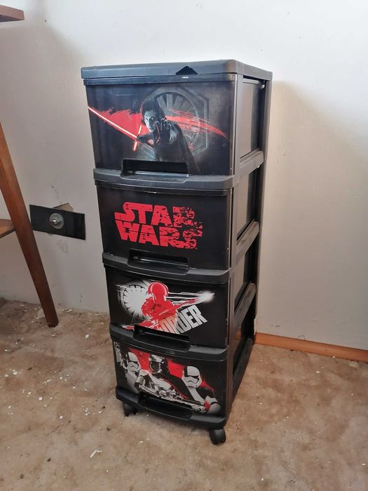 Szafka na kółkach Star Wars szuflady