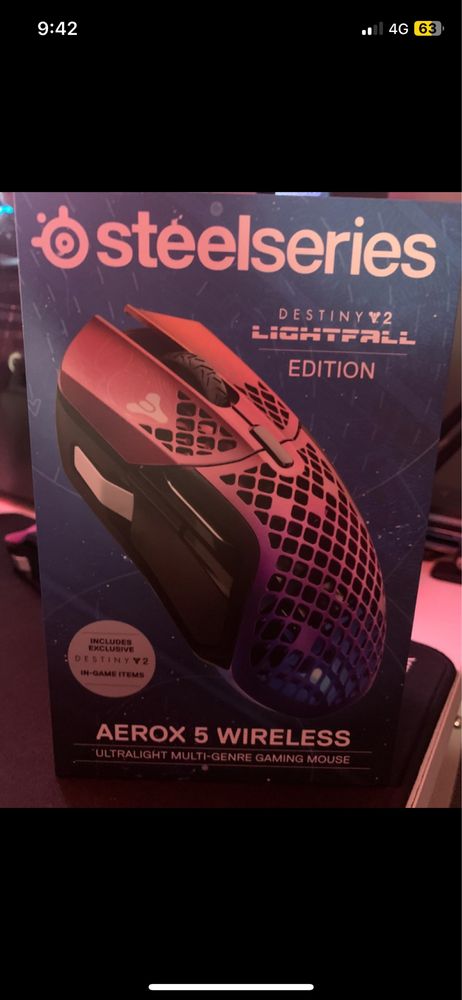 Rato SteelSeries Aerox 5