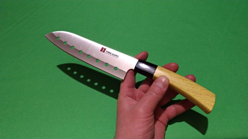 Нож кухонный сантоку шеф-нож