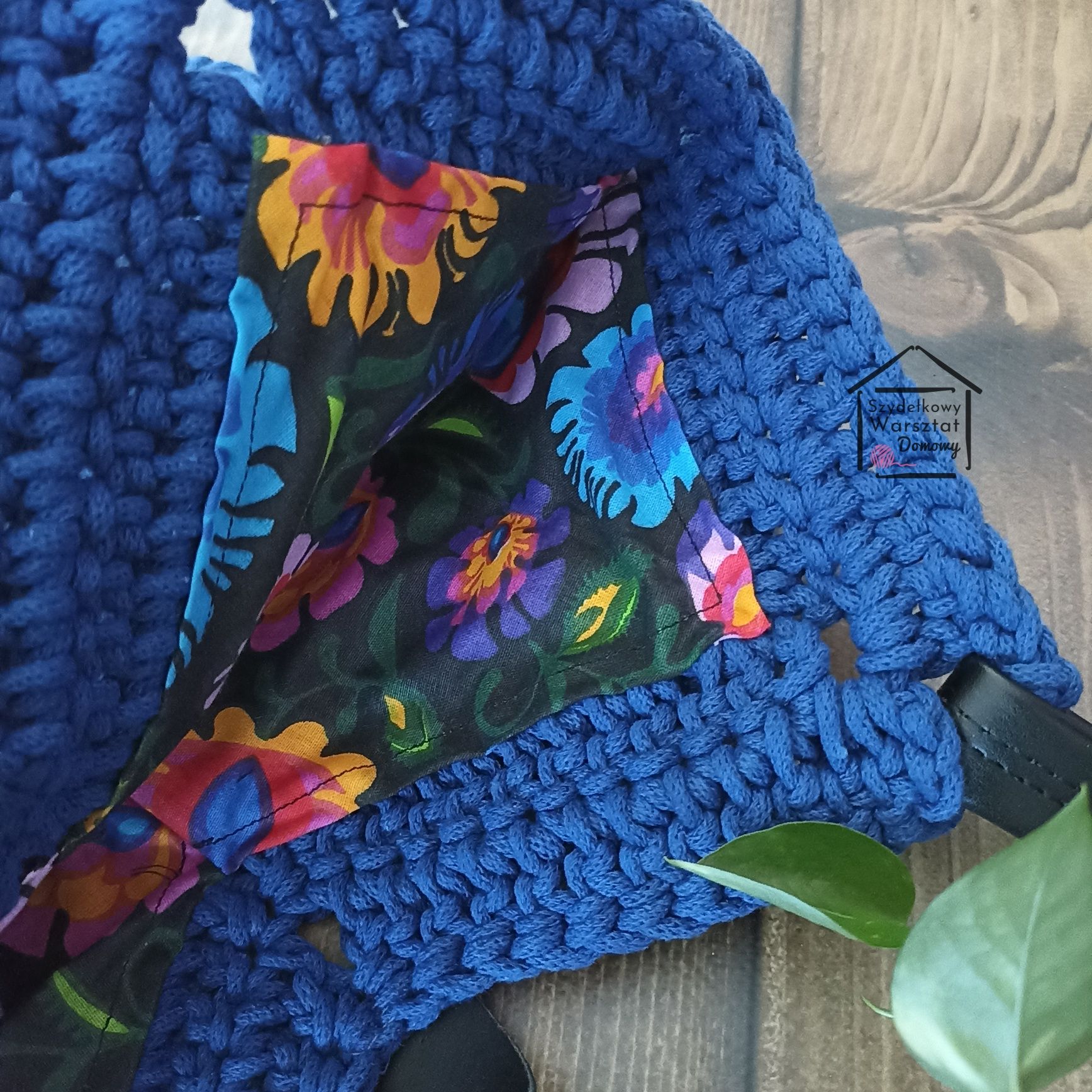 Torba tulipan, shopperka, rękodzieło, handmade
