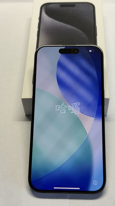 iPhone 15 Pro 256GB Black Titanium 90%.