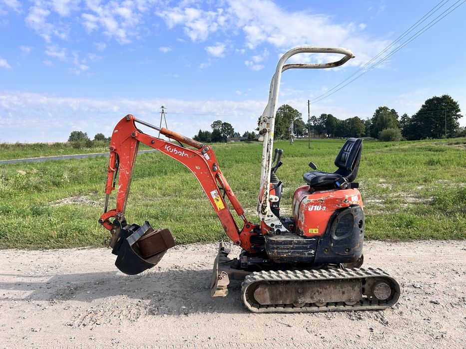 Minikoparka  Kubota u 10-3