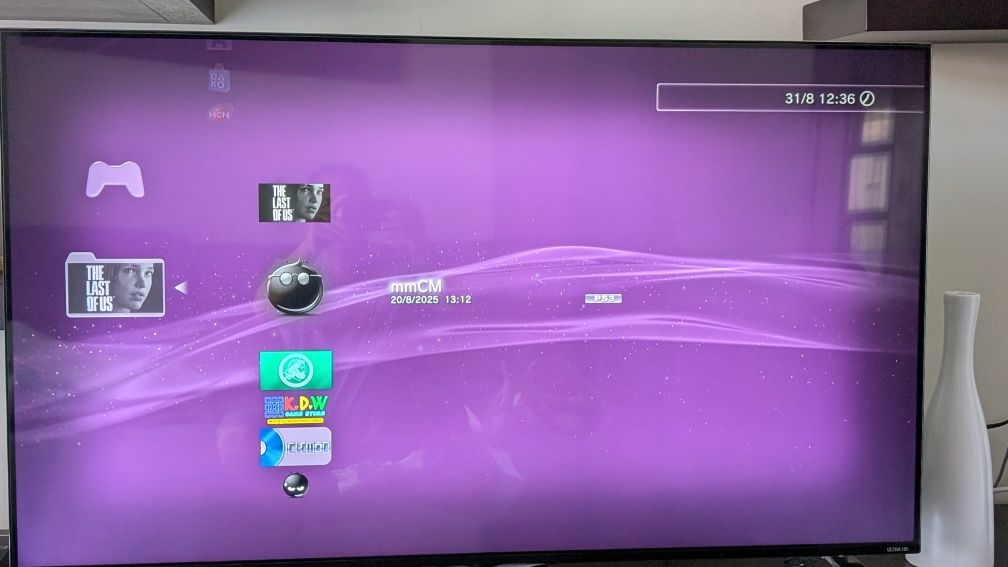 Ps3 12G+hdd 160G desbloqueada com Hen