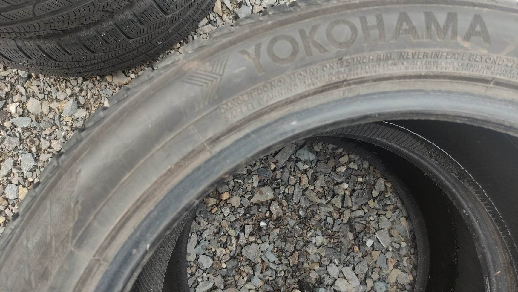 Komplet opon rozmiar 19 R19 zimowe M+S Pirelli Yokohama