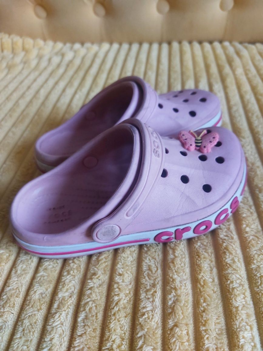 Крокси рожеві Crocs розмір 12
