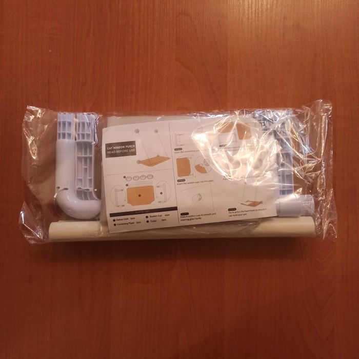 НОВЫЙ Гамак кровать лежак для кошек на 4-х присосках до 35 кг