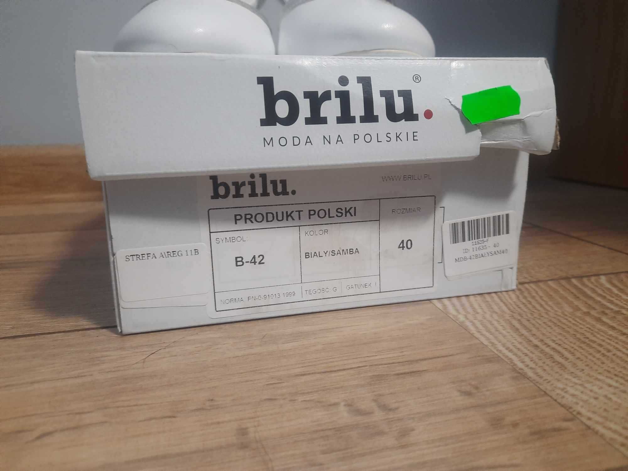 Buty na obcasie, białe, ślubne, 40