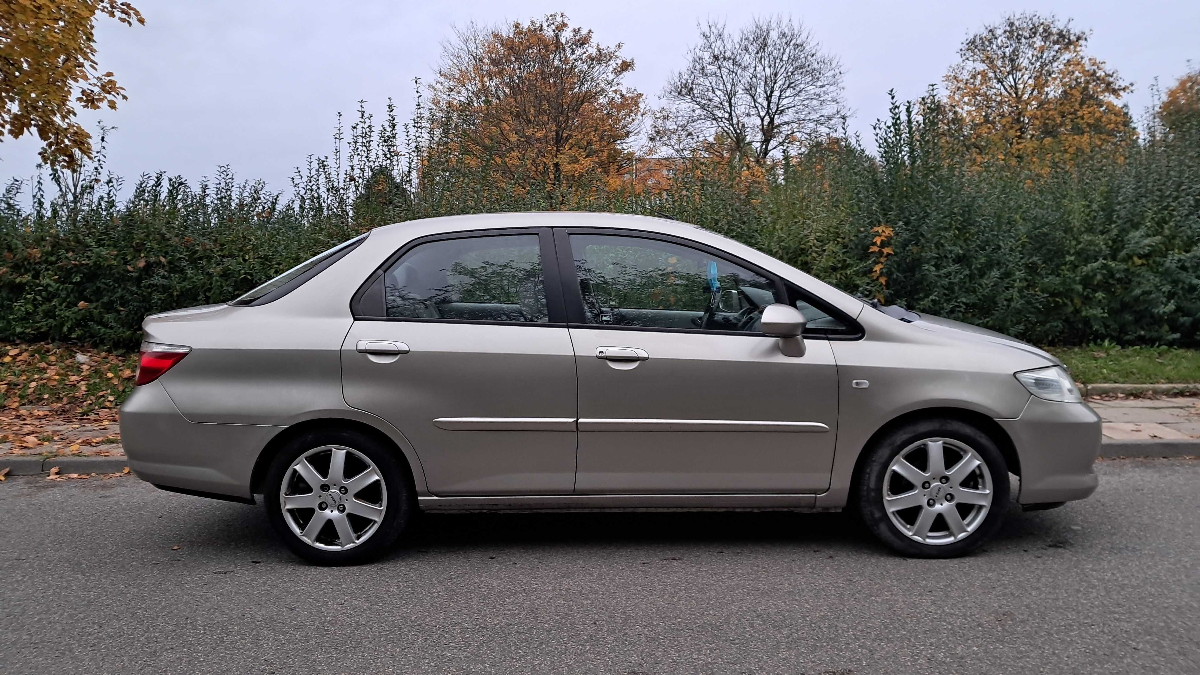 Honda City 1.3 LPG GAZ 2006r Salon PL Nowe Sprzęgło Skrzynia