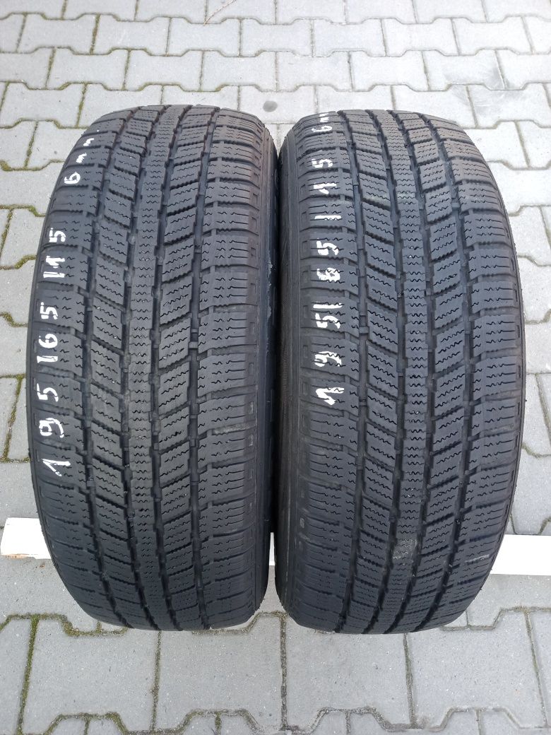 2x Opony Używane 195/65R15 Całoroczne Zetex