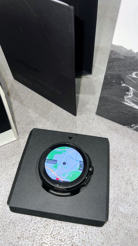 Suunto Race Czarny AMOLED GPS - Na Gwarancji! Kompletny Zestaw BDB!