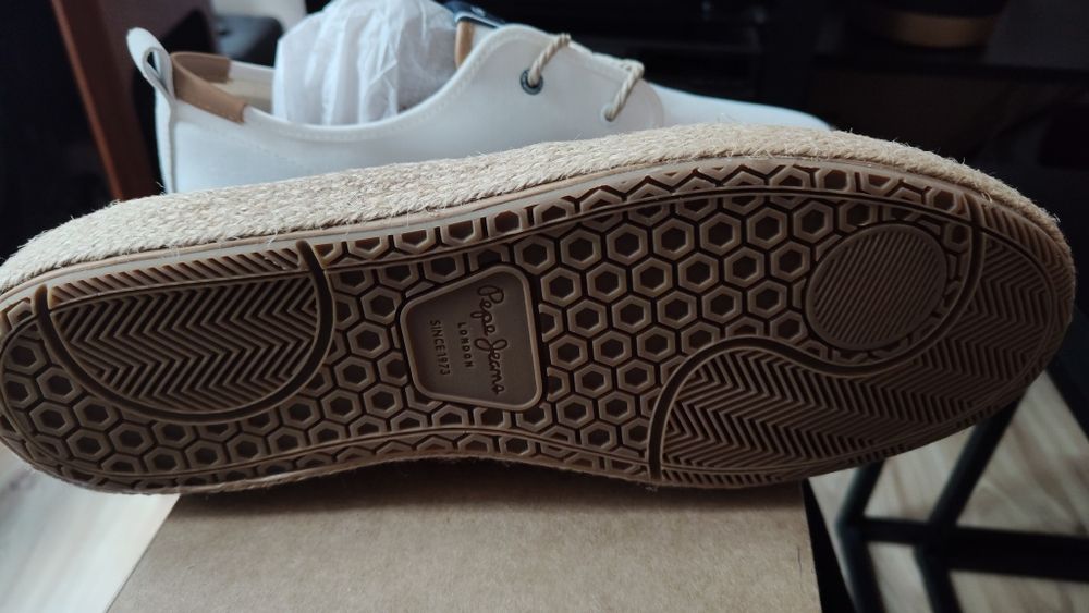Espadryle męskie Pepe Jeans rozmiar 46