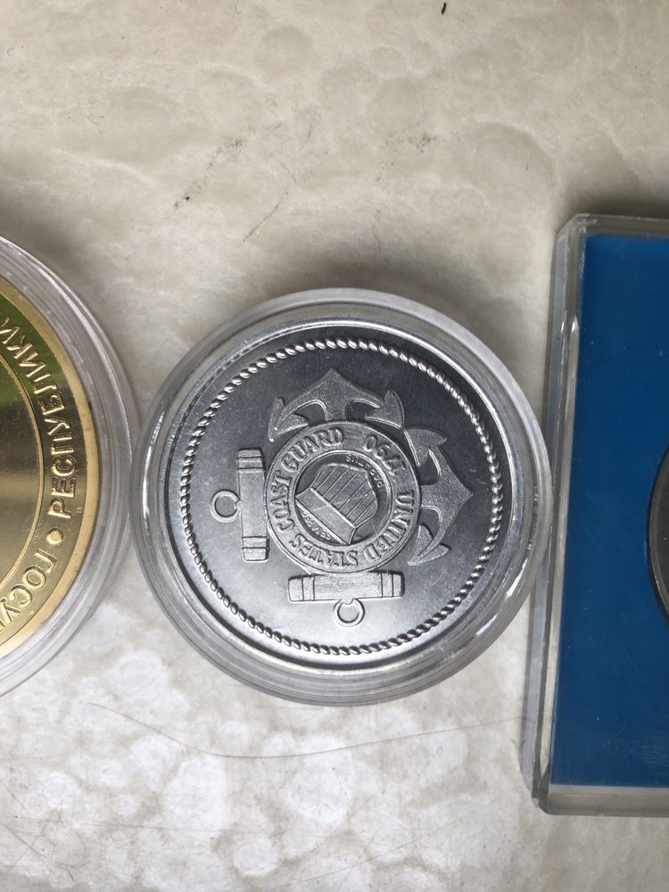 Zestaw coin 3x Usa Bialorus Niemcy