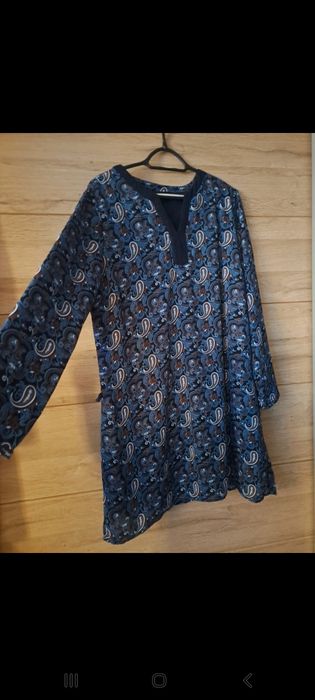 Sukienka granatowa r.46