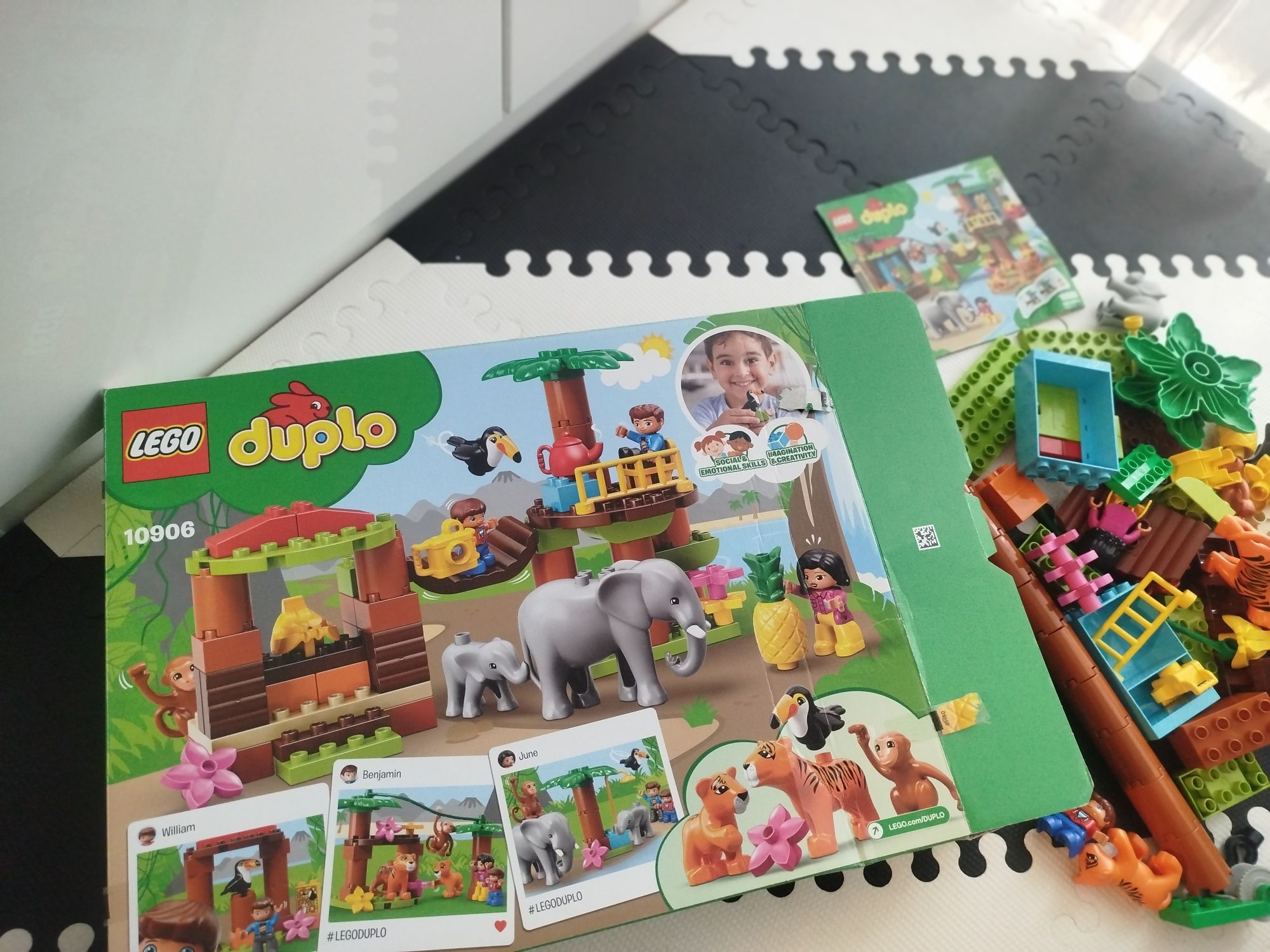 LEGO Duplo 10906tropikalna wyspa zwierzęta