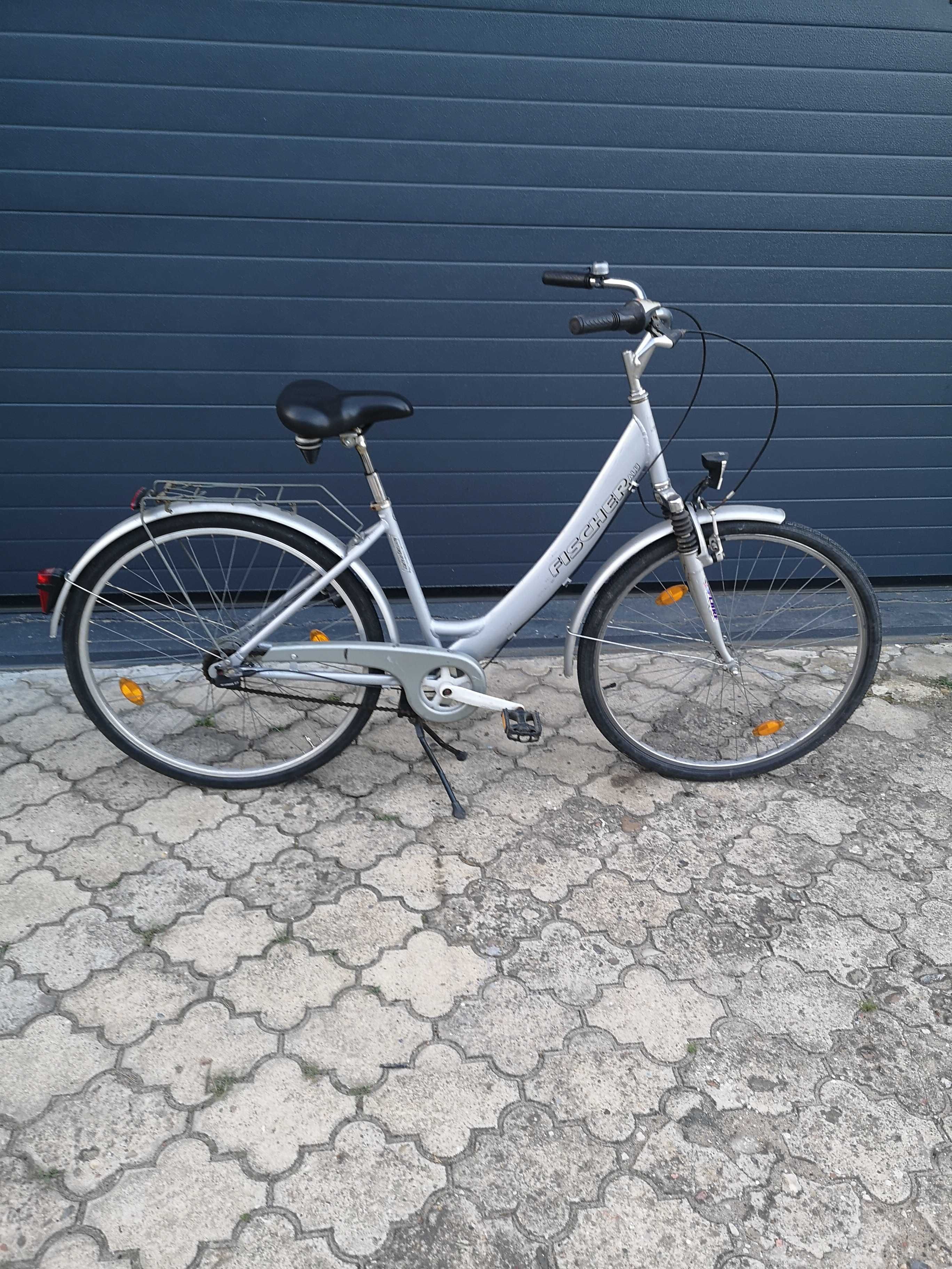 Damka Rower Fischer Alu 28" 7 biegów w paście oświetlenie Aluminiowy