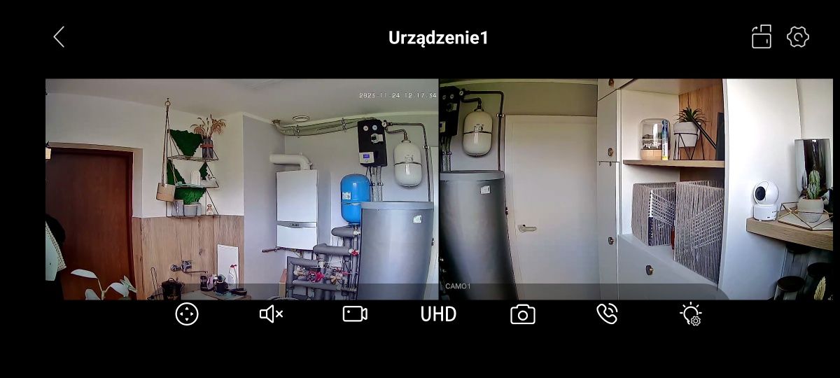 Kamera wifi 6Mpx dwa obiektywy niania ICSEE