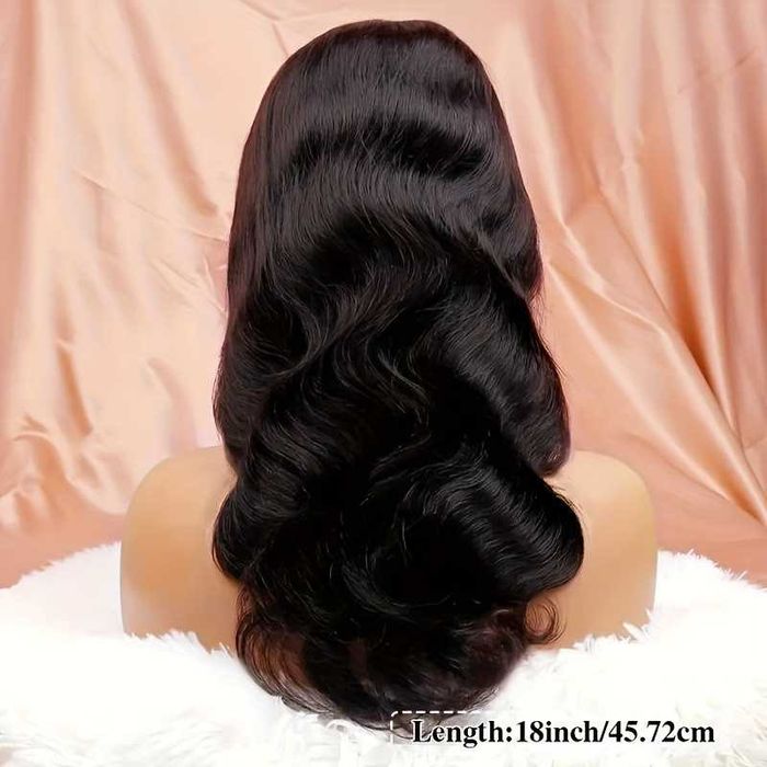 Perucas de cabelo humano sem cola com densidade de 250%, fechamento de