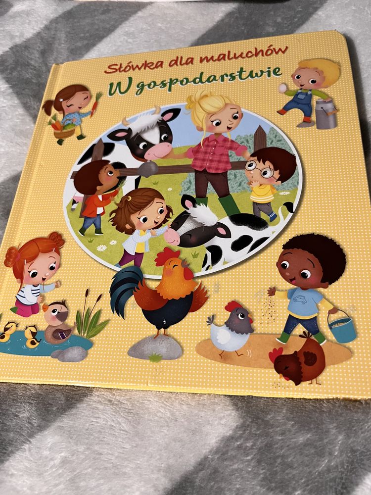 Książeczka o życiu na wsi Zwierzęta