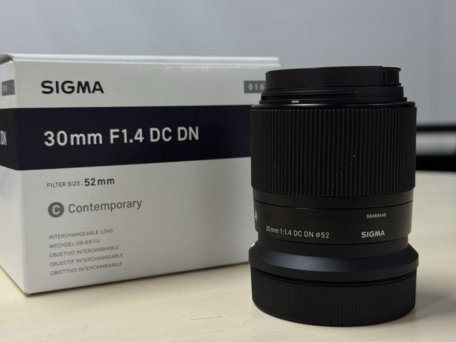 Sigma 30mm f/1.4 DC DN Contemporary RF-mount (для Canon)