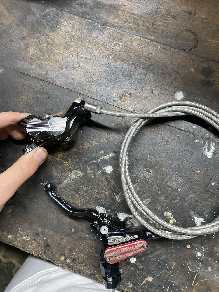 Komplet Hamulce Hope Tech 3v4 nie sram shimano magura formula tektro