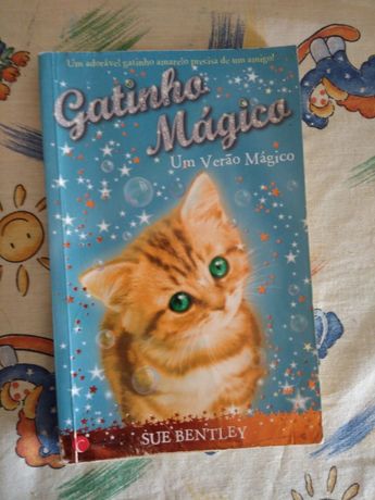 "Gatinho Mágico - um verão mágico" de Sue Bentley - livro