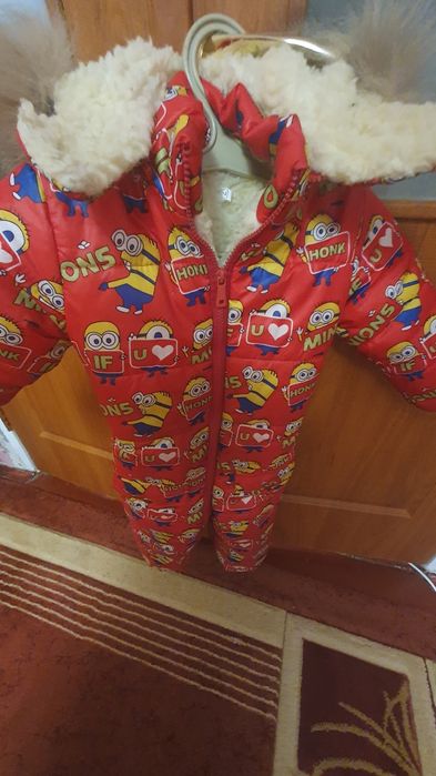 Комбинезон зимний  для девочки