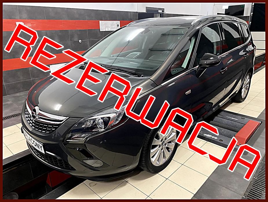 Opel Zafira 7-Osobowy Ledy Bi-Xenon Kamera Cofania