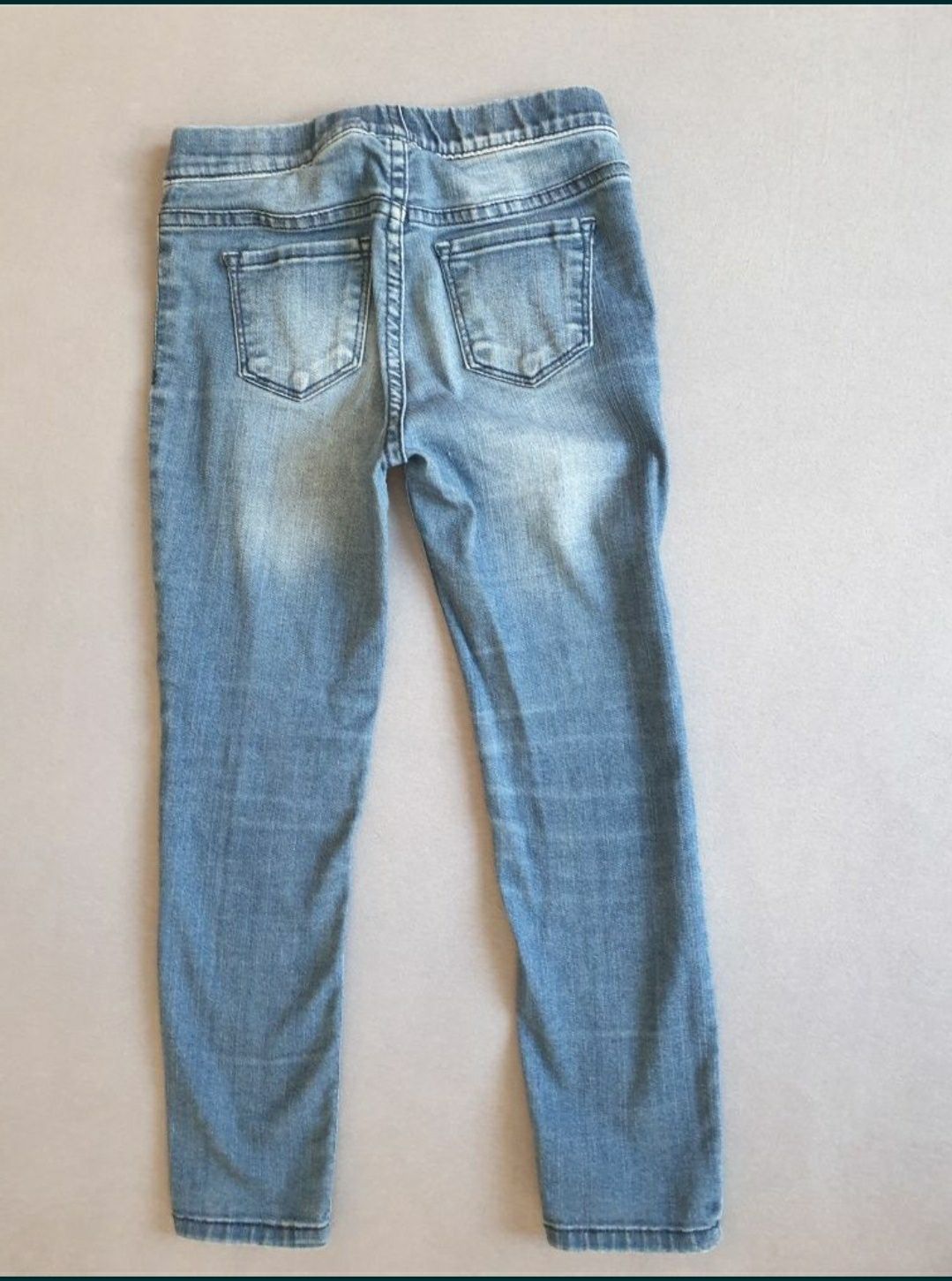 Ideał spodnie H&M 110 denim jeansowe