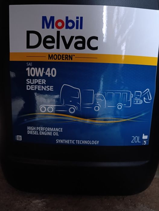 Олива, масло Mobil Delvac Modern 10W40