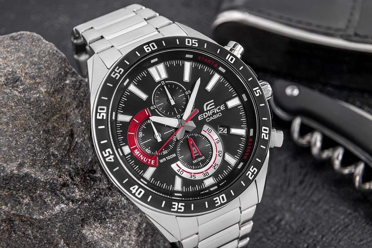 Zegarek Męski Casio Edifice EFV-620D-1A4VUEF + BOX