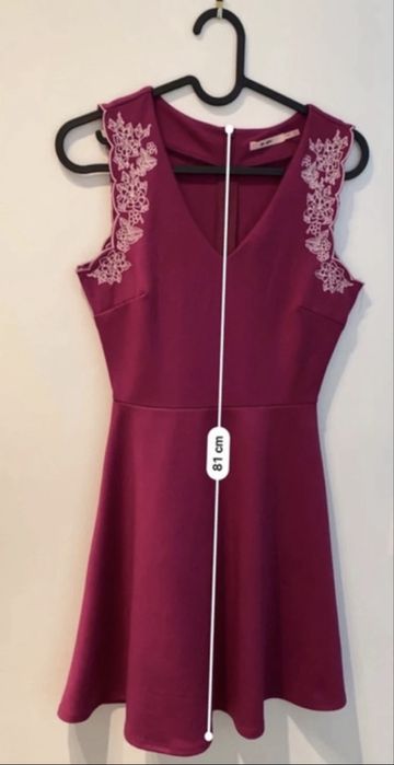 Vestido roxo da marca Mi Ami