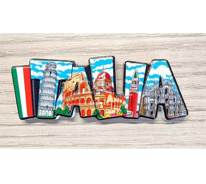 ITALIA WŁOCHY Magnes na lodówkę ceramiczny C203