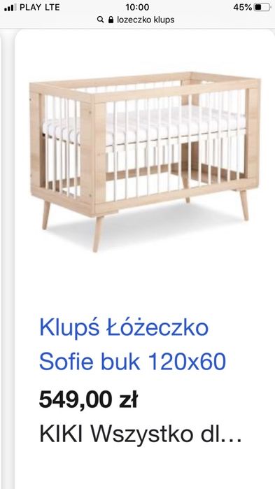 Nowe lozeczko  Okazja