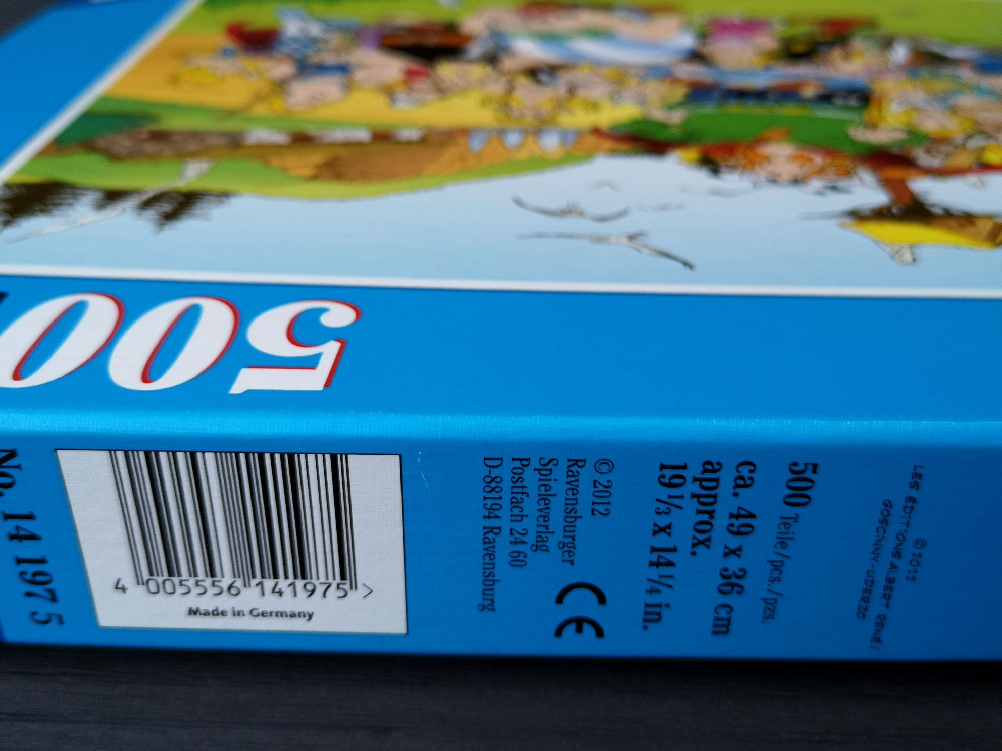 Puzzle 500 Ravensburger Asterix The Village nie 1000