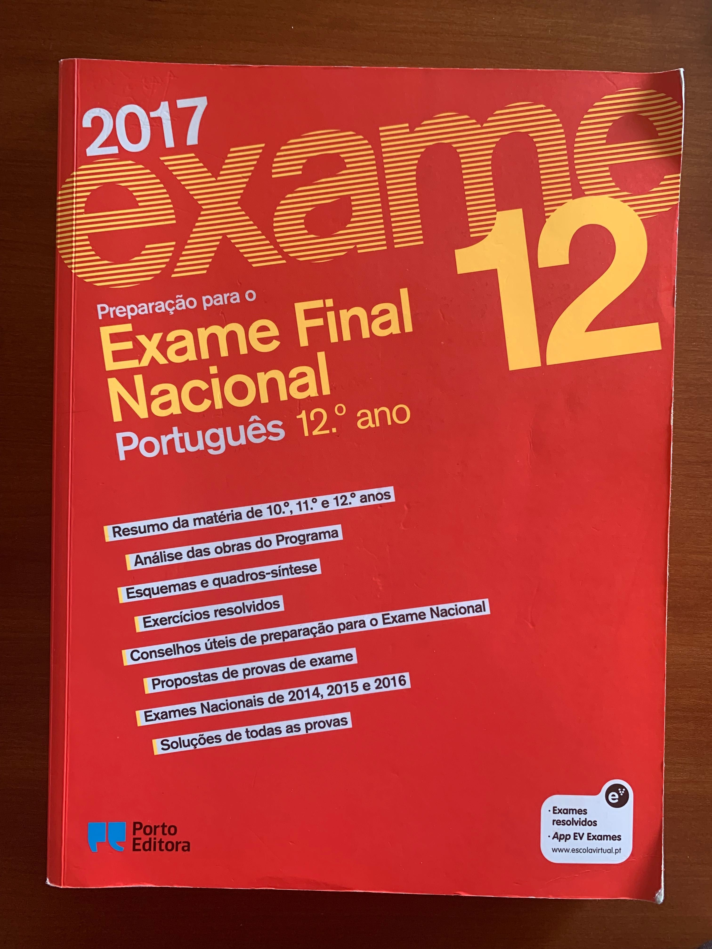 Portugues exames livros manuais vários anos 10 11 12