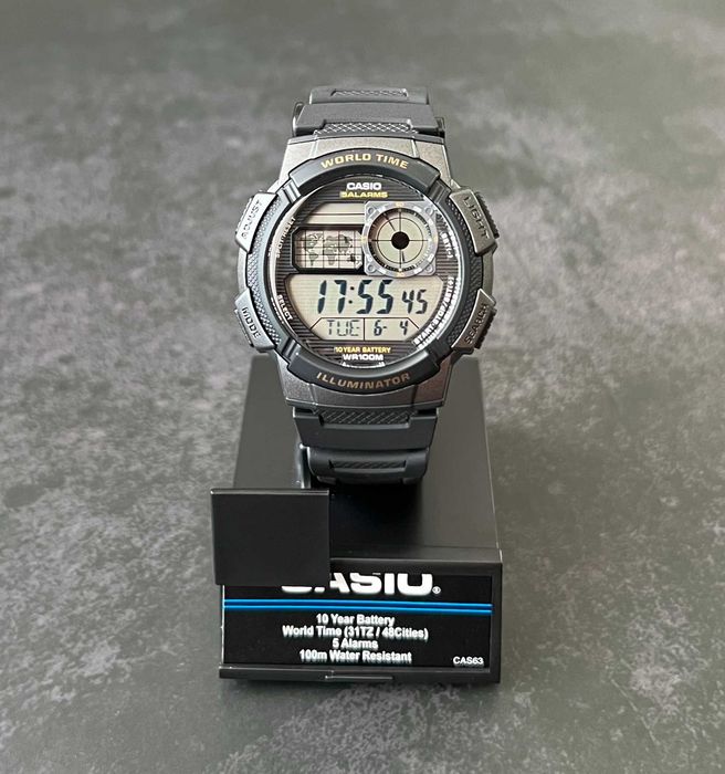 Годинник наручний Casio AE-1000W-1A новий оригінал