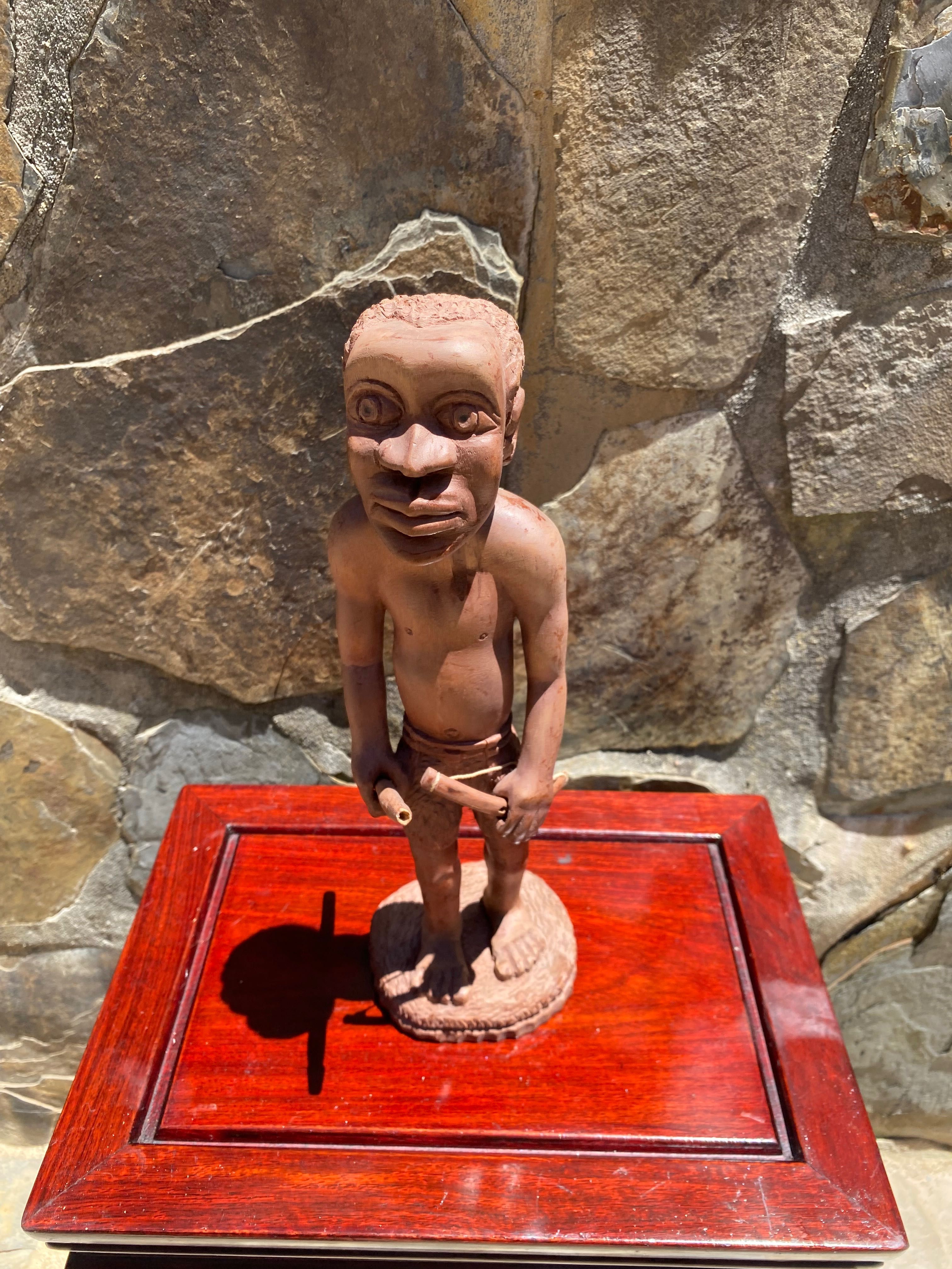 Escultura tribal Angola  33 cmAnos 60