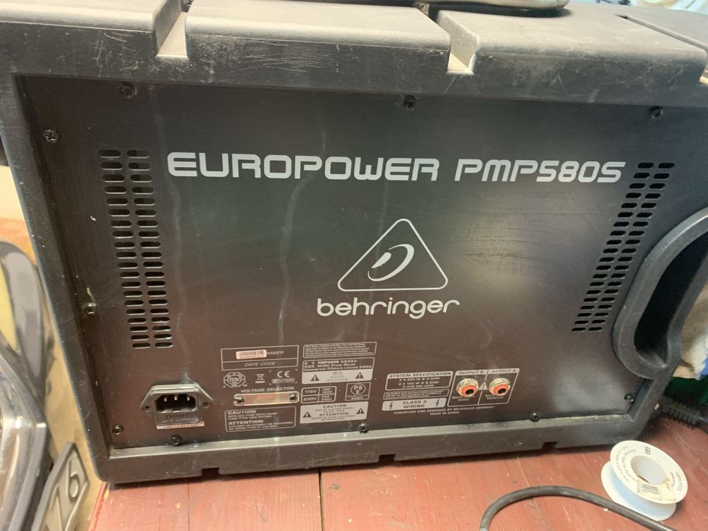 Powermikser PMP580S behringer