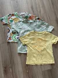 T-shirty 3 sztuki h&m rozm. 92