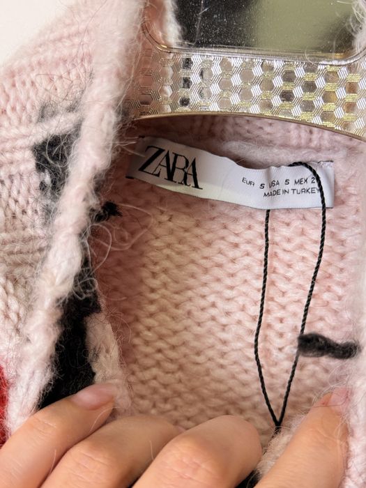 светр zara свитер зара