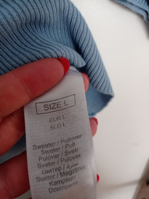 Orsay lekki sweterek typu nietoperz r. L