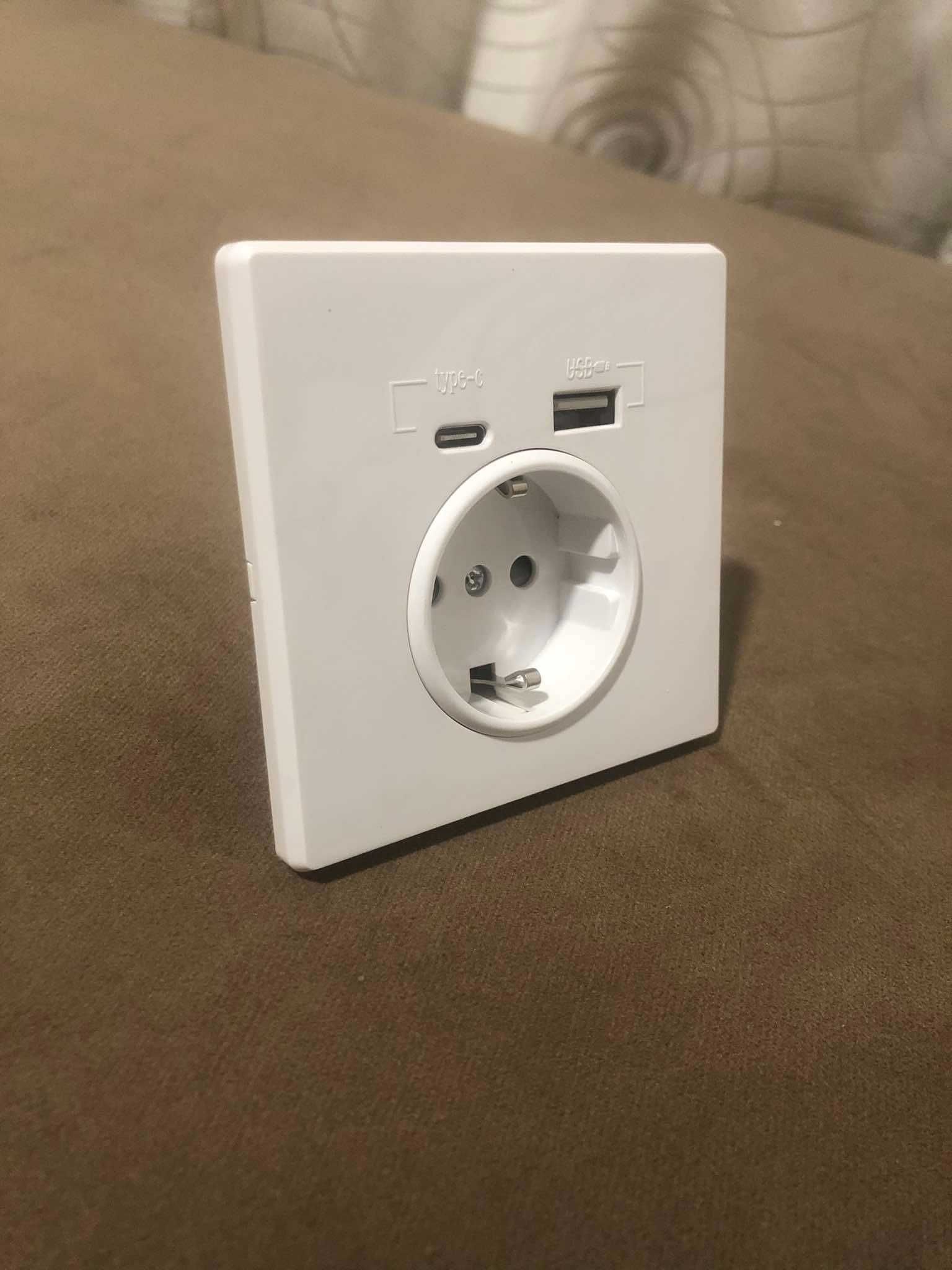 Tomada Usb/Type-C