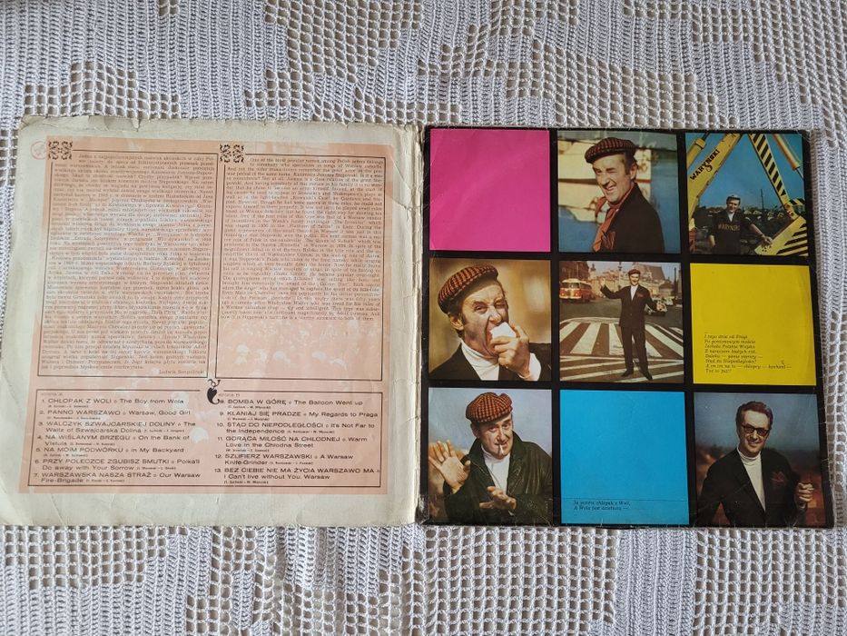 Płyta winylowa Jarema Stępowski Chłopaki z Woli